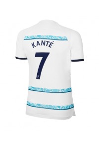 Chelsea Kante #7 Fotballdrakt Borte Klær Dame 2022-23 Korte ermer